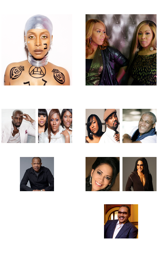 Saturday Lineup (4/6/13): Erykah Badu, Joe, SWV, Lenny Williams and more! Sunday Lineup (4/7/13): Mary Mary, Kindred The Family Soul, Marion Meadows, Dr. Bobby Jones, Jonathan Butler, Sheila E and more!