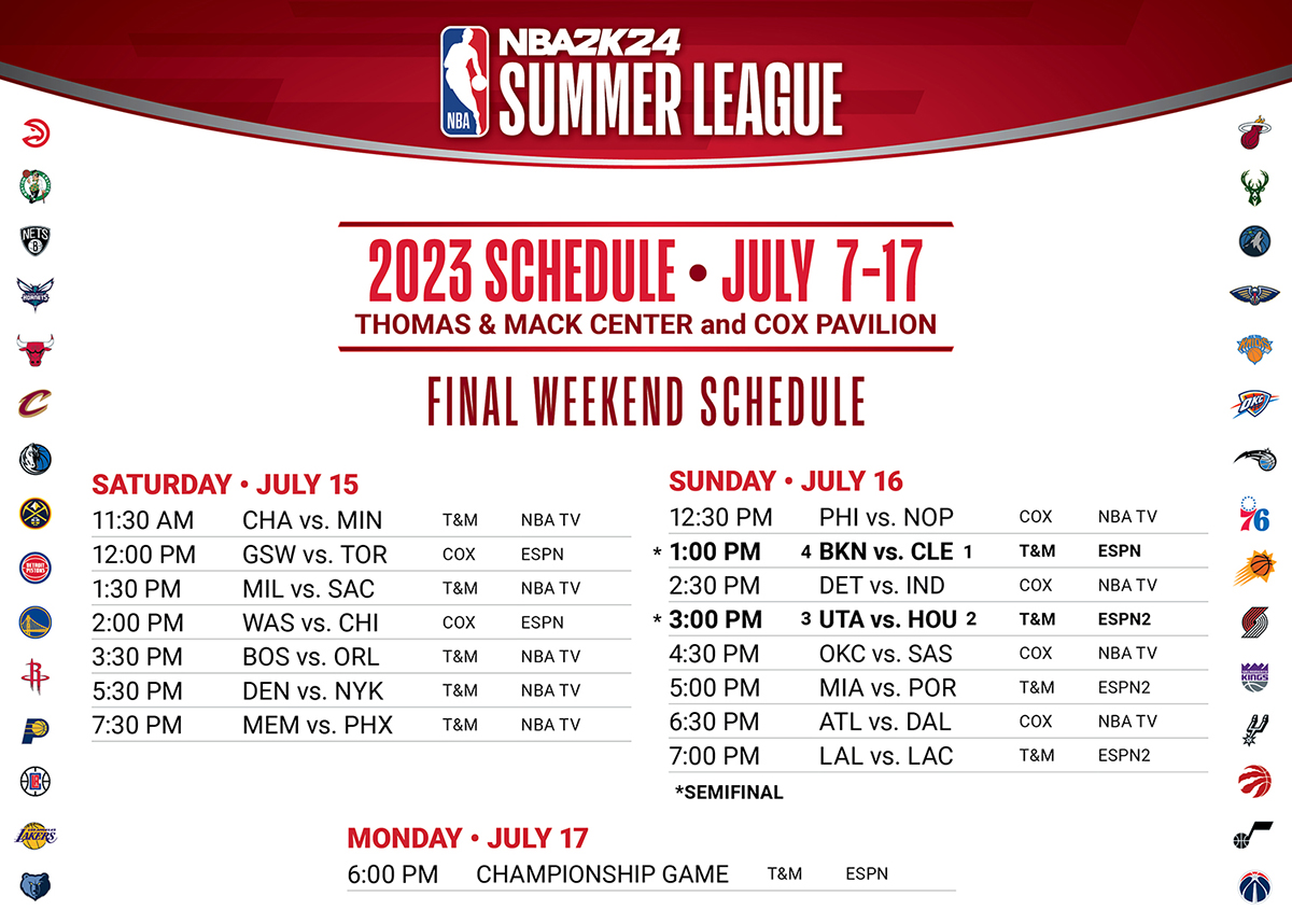 Nba Summer League 2024 Start Aila Lorena