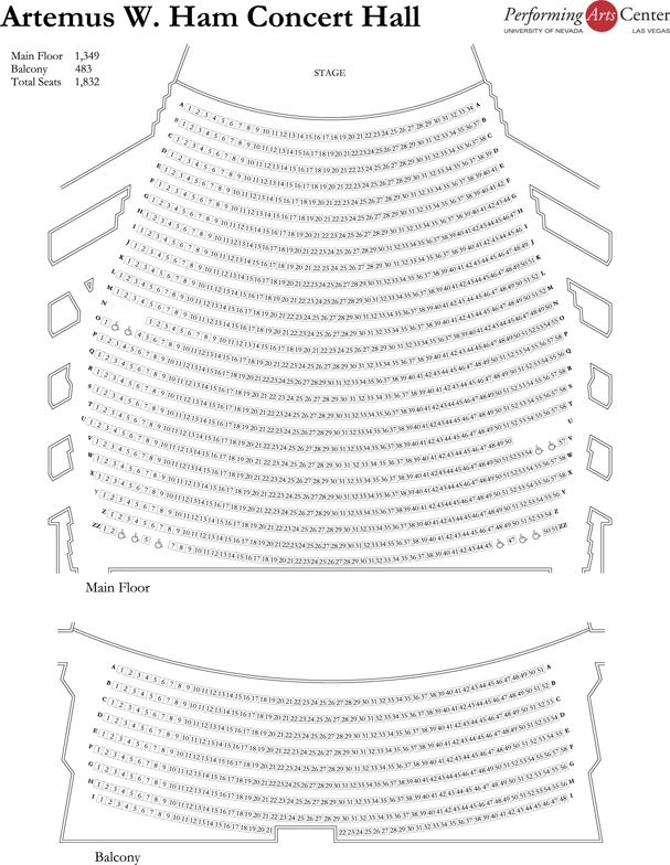 Unlv Seating Chart