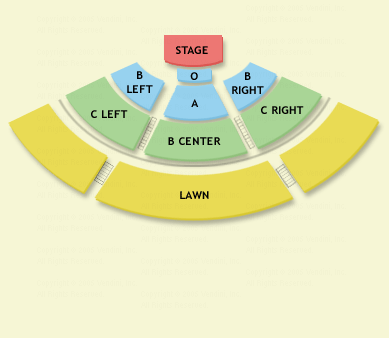 Henderson Pavilion Seating Chart