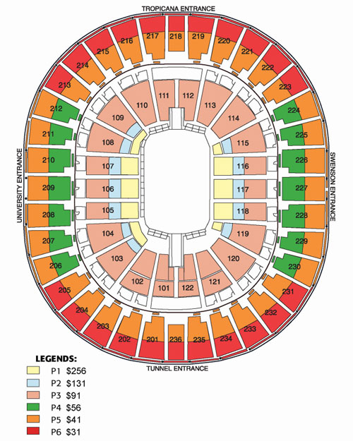 Thomas And Mack Seating Chart Pbr