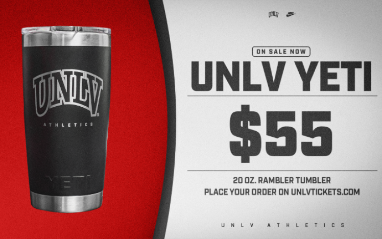 UNLV Athletics - Yeti Tumbler