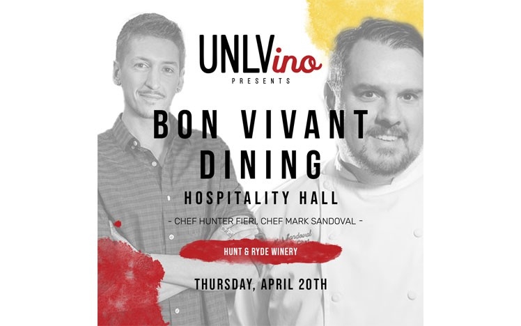 UNLVino Presents - Hospitality Hall with Hunter Fieri and Mark Sandoval